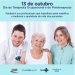 13 de outubro — Dia Nacional do Fisioterapeuta e do Terapeuta Ocupacional