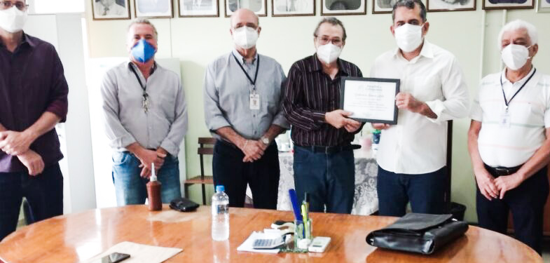 Hospital de Cataguases presta homenagem ao Deputado Fernando Pacheco.